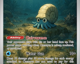Omanyte Full Art