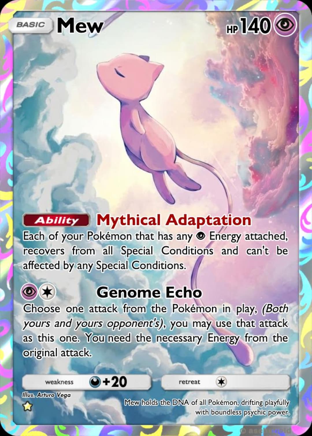Mew Full Art - Etsy