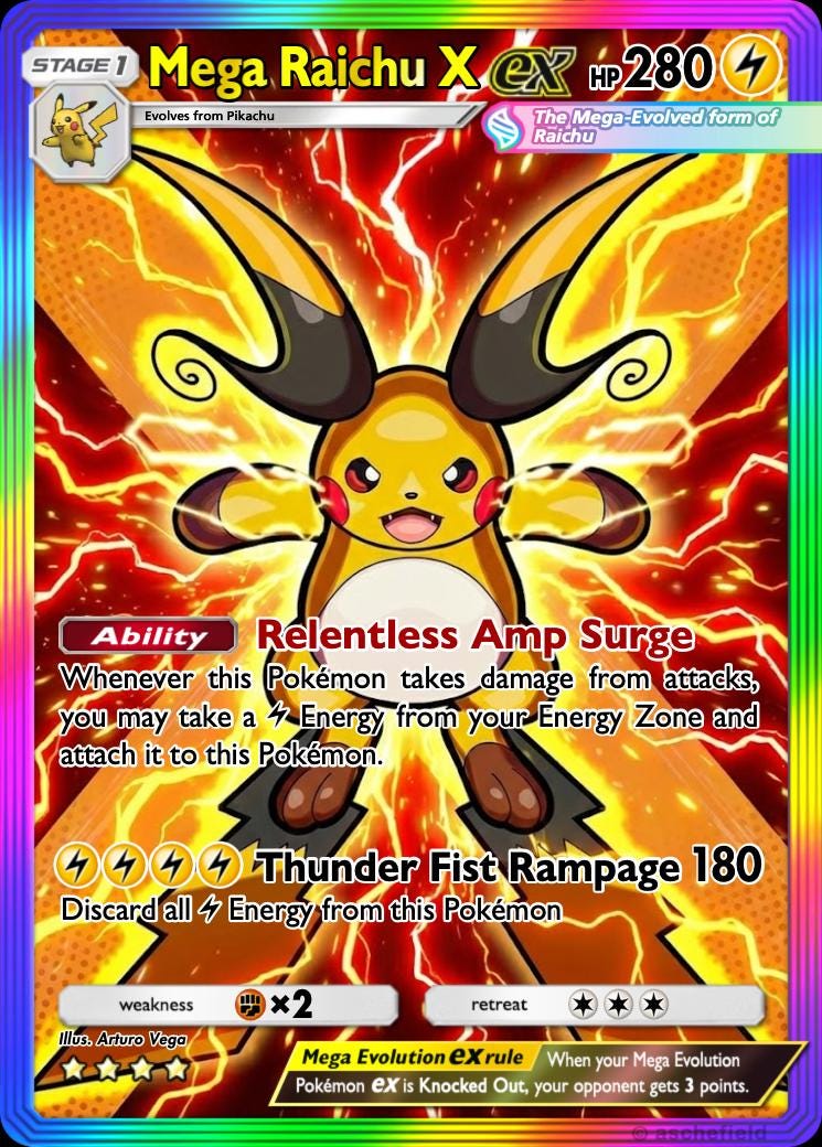 pokemon raichu card ex POKÉMON CARD GAME s10a 015/071 U main image 0
