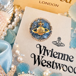 Vivienne Westwood Orb Brooch - Etsy