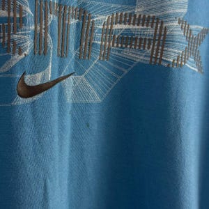 Nike Vintage 90s Air Max Logo T-shirt Blå bild 5