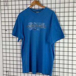 Nike Vintage 90s Air Max Logo T-shirt Blå bild 2