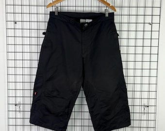 Nike Vintage 90s Black 3/4 Jorts Mini Swoosh Shorts