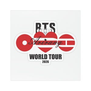Bts Arirang World Tour Magnet - Etsy