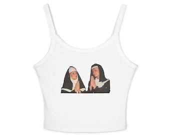 Nicole Richie Paris Hilton Praying Nuns Tank Top