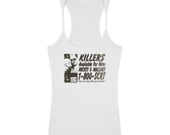 Natural Born Killers | Killers For Hire Ribbed Racerback Tank Top