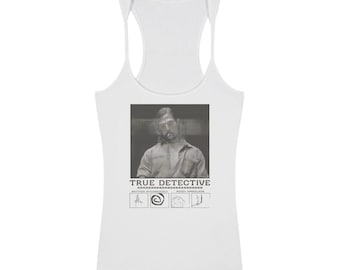 True Detective Rust Cohle Racerback Tank Top