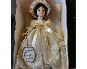 Vintage Effanbee Crystal Palace Currier & Ives Collection Doll NIB