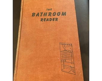 El lector del baño Libro de tapa dura 1946 Earl Wilson Humor Historias Poesía