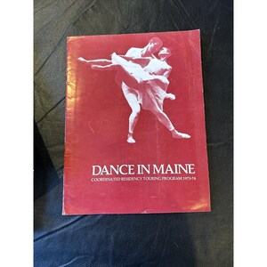 Vintage Dance In Maine koordinerat residens-turnéprogram 1973-1974