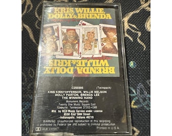 Kris, Willie, Dolly e Brenda "The Winning Hand" Cassetta usata