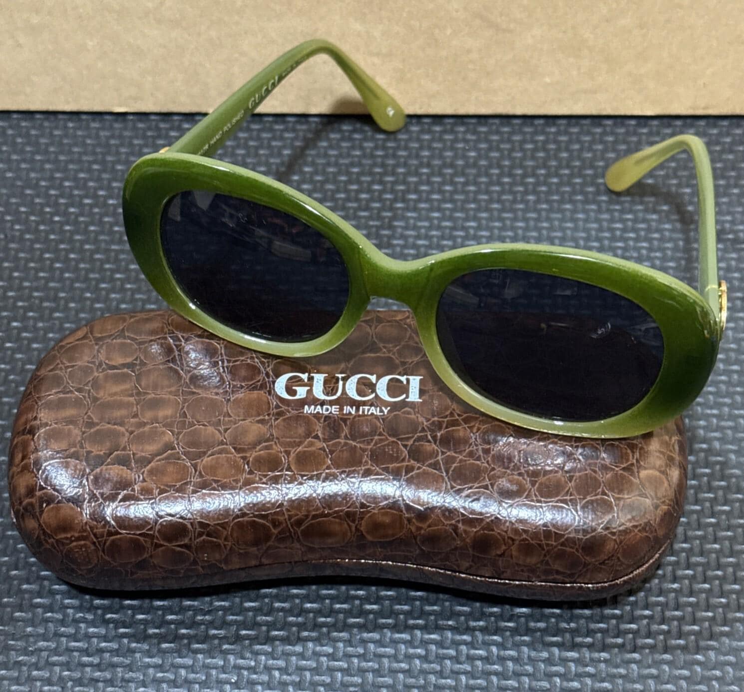 Gucci vintage サングラス Vintage Gucci Oval Sunglasses - Etsy