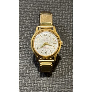 Vintage Swiss Made Rouen DE LUXE Mechanical Ladies Watch Unbreakable Mainspring Vintage Swiss Made Rouen DE LUXE Mechanical Ladies Watch  main image 3