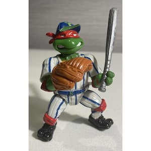 Teenage Mutant Ninja Turtles TMNT Grand Slammin' Raph Figure Playmates 1991