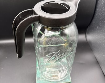 Vintage Ball Wide Mouth Jar Pop Top 6 Cup Pitcher A4 NWOT