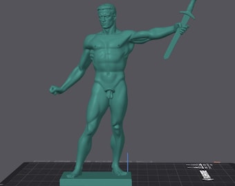 Arno Breker's Die Wehrmacht 3d model replica