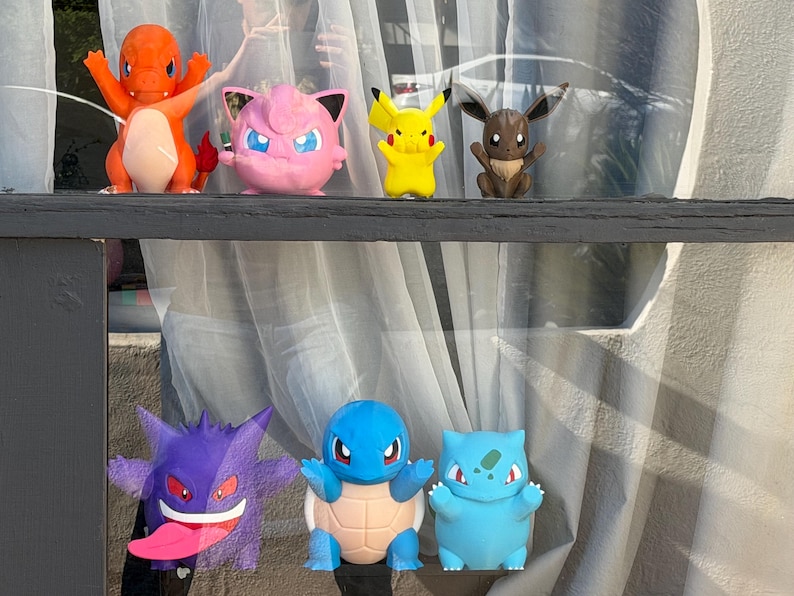 Charmander Pokémon Desk Decor – Anime Gift for Gamer – Gaming Room Setup Decor – Window Display Figure bild 12