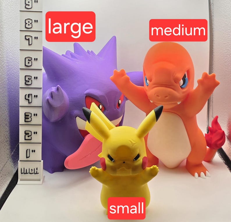 Charmander Pokémon Desk Decor – Anime Gift for Gamer – Gaming Room Setup Decor – Window Display Figure bild 11