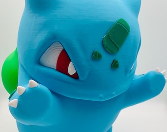 Bulbasaur Pokémon Desk Decor – Anime Gift for Gamer –  Gaming Room Setup Decor – Window Display Figure