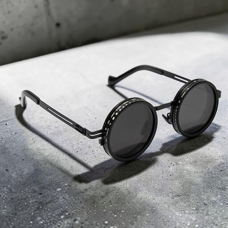 polarized round sunglasses, nd filter adjustable sunglasses, retro round sunglasses, punk style sunglasses, steampunk round glasses, uv400 outdoor sunglasses, gradient lens sunglasses, adjustable dimming sunglasses, fishing sunglasses polarized, anti glare sunglasses, circular frame sunglasses, unisex round shades, outdoor adventure sunglasses, vintage round eyewear, stylish polarized shades, retro fashion sunglasses, modern round sunglasses