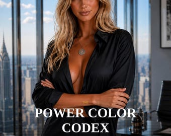 Power Color Codex™ | Signal Intelligence for Professional Women | 29-Color Career Strategy Guide | PDF Download