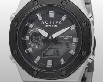 Activa Signal X Invicta Digital Unisex Watch - 45.5mm, Silver