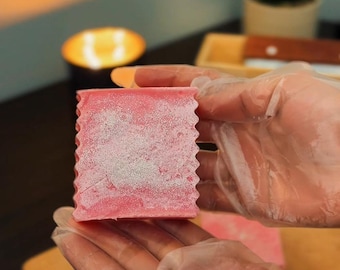 Handmade Rose Scented Goat Milk Soap | Gentle Moisturizing Bar