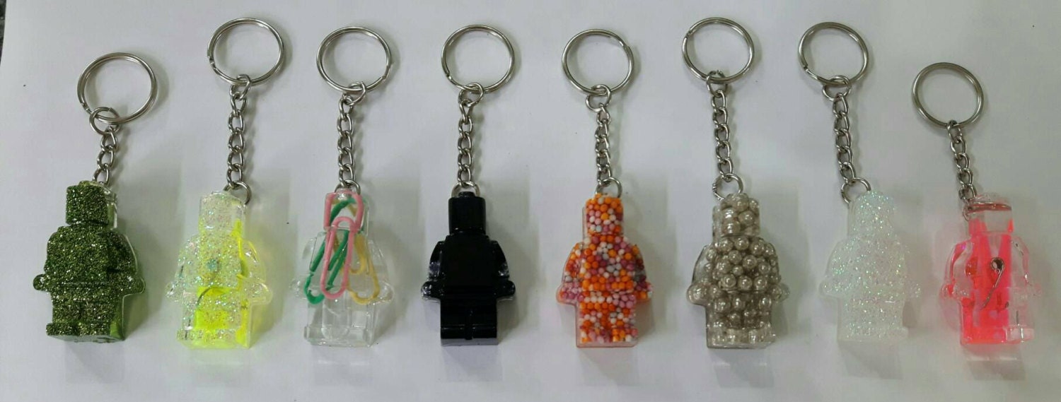 Robot Man Keyring Bag Charm Robot Keyring Robot Keychain Etsy UK