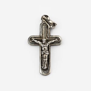 925 Sterling Silver Cross Made in Italy - Etsy