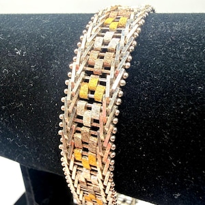 Vintage Milor Italy 925 Silver Gold - Etsy