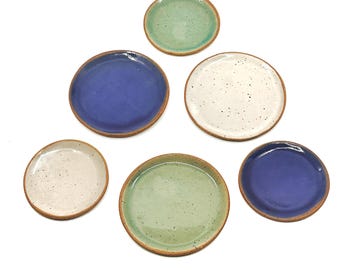 Dillard - Hand-formed Stoneware Dish - Handmade, Housewarming Gift, Ceramic Dish, Trinket Dish, Ring Dish