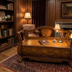 Powell Furniture "Boutique" Storage Bench