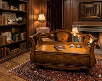 Powell Furniture "Boutique" Storage Bench