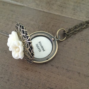 Kindred Spirit Necklace, Locket, Best Friend Gift