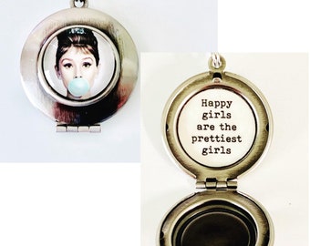 Audrey Locket, necklace, Happy Girls Are the Prettiest