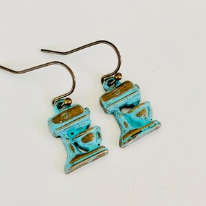 Baker Earrings, mixer, chef, baker jewelry