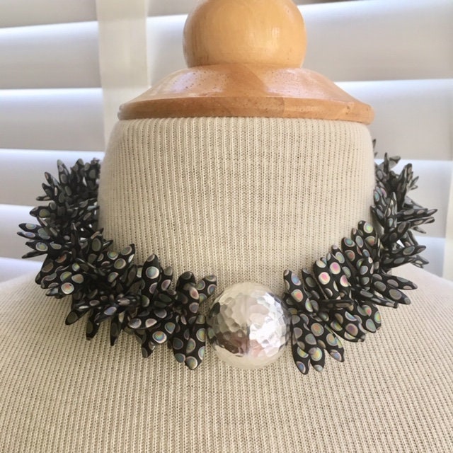 Zara Shell Necklace LapisandLimeStudio