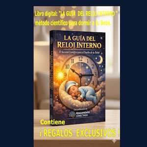 Slaapgids voor baby's: routines en interne klok. Wetenschappelijke methode + 7 bonussen. PDF