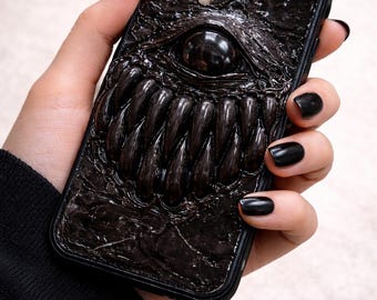 Etui na telefon z motywem Cthulhu, etui na telefon z motywem Lovecrafta, etui na telefon z motywem Monster Eye, etui na telefon z motywem Devil Eye, prezent na Halloween