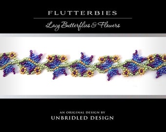 Flutterbies Beaded Butterflies PDF Tutorial