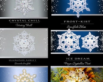 Unbridled Design Complete Snowflake PDF Patterns Collection