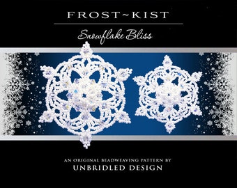 Frost~Kist Beaded Snowflake pdf pattern