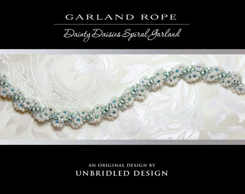 Garland Rope beaded PDF pattern image 1