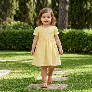 Yellow Formal Dress 4t - Etsy