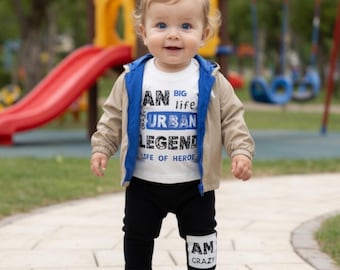 Baby Boy Outfit, Cotton Baby Clothes Set, Casual Baby Outfit 6-18M