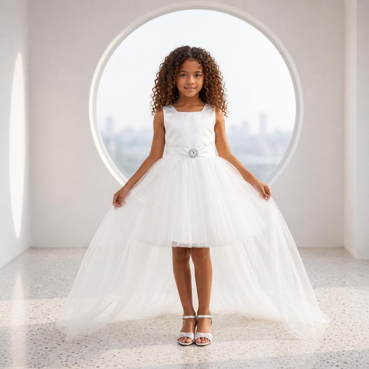 Girls White Dress Formal - Etsy Girls White Dress Formal - Etsy