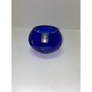 【刻印有】ファベルジェ FABERGÉ クリスタル キャンドルホルダー ブルー Faberge Candle Holder - Etsy