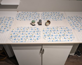 Galaxy Far Far Away Snow Day Reversible Placemats (Set of 6)