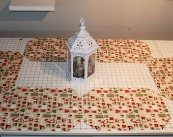 Manteles individuales reversibles de Navidad (Set de 6)