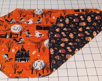 Reversible Trick or Fall Treats Placemats (Set of 6)